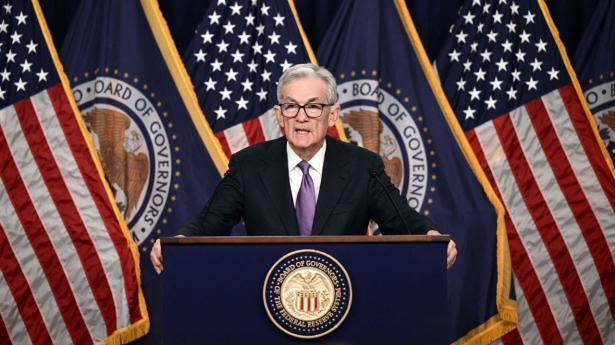 Nye signaler fra den amerikanske centralbank sendte renterne ned. Arkivfoto: Brendan Smialowski/AFP/Ritzau Scanpix