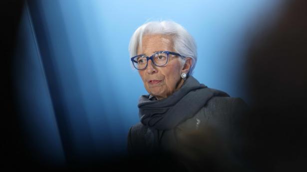 Christine Lagarde, chefen for Den Europæiske Centralbank (ECB), fremlægger torsdag en prognose for inflation og vækst i eurozonen. Daniel Roland/AFP/Ritzau Scanpix