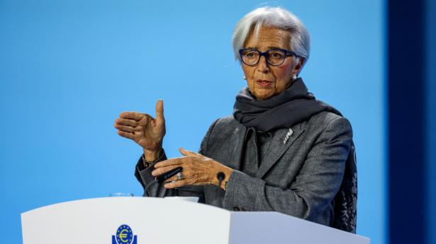 Markederne tror, at der er styr på inflationen, og at ECB-chef Christine Lagarde sænker renten hele seks gange i år. Arkivfoto: Kai Pfaffenbach/Reuters/Ritzau Scanpix