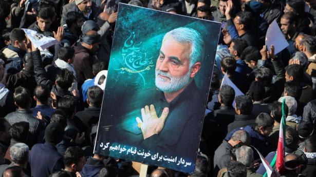 Qassem Soleimani blev dræbt i et amerikansk droneangreb 3. januar 2020. Foto: Atta Kenare/AFP/Ritzau Scanpix