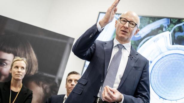 Topchef i Novo Nordisk Lars Fruergaard Jørgensen er tilfreds med væksten i første kvartal. Arkivfoto: Mads Claus Rasmussen/Ritzau Scanpix