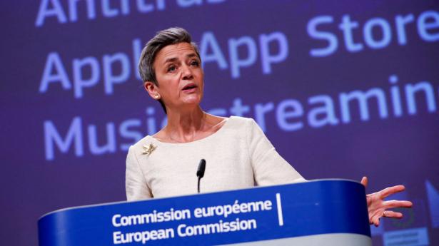Margrethe Vestager har siden 2014 været konkurrencekommissær i EU. Foto: Pool/Reuters/Ritzau Scanpix