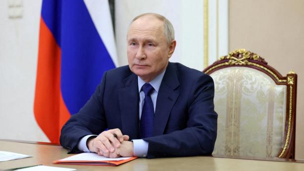 71-årige Putin stiller op til præsidentvalget i marts som uafhængig kandidat og ikke for det regerende parti, Forenet Rusland. Arkivfoto: Sputnik/Reuters