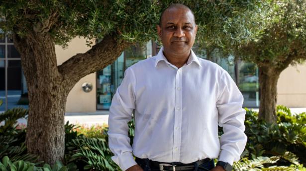 Sanjay Shah boede indtil den 2. juni i år på Palmen i Dubai. Her blev han anholdt efter anmodning fra dansk politi, der har efterforsket ham i næsten syv år. Foto: Christopher Pike/Bloomberg