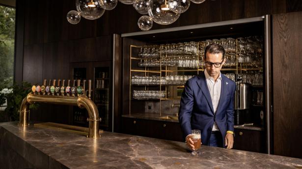 Carlsberg med adm. direktør Jacob Aarup-Andersen i front har budt 27 mia. kr. for at overtage aktierne i britiske Britvic. I første omgang er buddet blevet afvist. Arkivfoto: Simon Fals