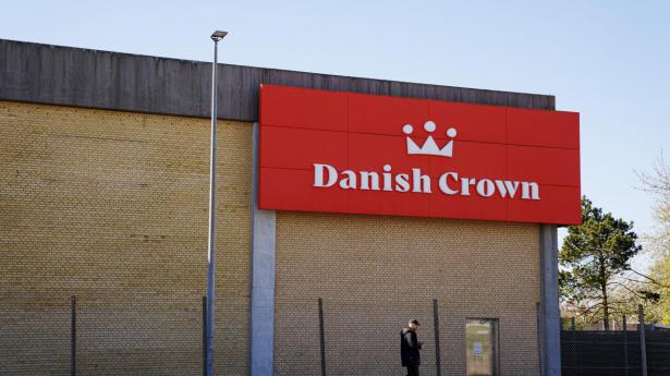 Danish Crown lukker sit slagteri i Ringsted 14. august. Det er fire uger tidligere end først planlagt. Arkivfoto: Liselotte Sabroe/Ritzau Scanpix