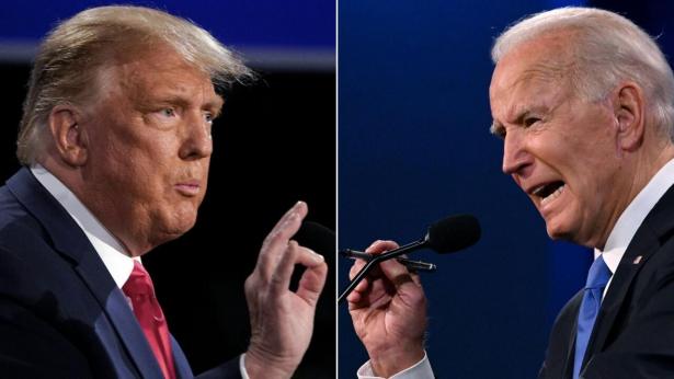 Præsident Joe Biden skal i nat dansk tid møde sin republikanske udfordrer Donald Trump hos CNN i den første af kun to tv-debatter inden valget 5. november. Arkivfoto: Jim Watson Brendan Smialowski/AFP/Ritzau Scanpix