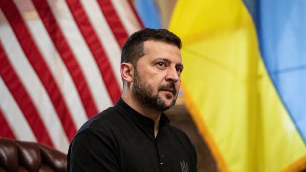 Ifølge Ukraines præsident, Volodymyr Zelenskyj, vil det også være en succes for Nato, at landet bliver en del af forsvarsalliancen. Foto: Anna Rose Layden/Getty Images/AFP