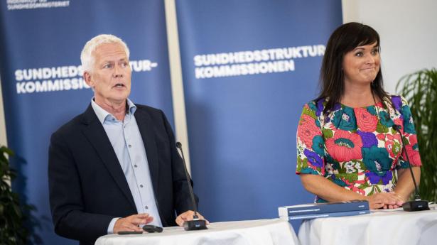 Formand for Sundhedsstrukturkommissionen Jesper Fisker præsterede i juni anbefalinger, der vil styrke digitaliseringen og brugen af teknologi i sundhedsvæsenet. Arkivfoto: Ida Marie Odgaard/Ritzau Scanpix