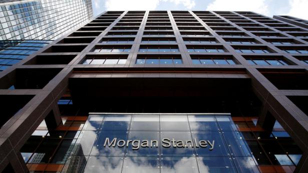 Aktien i Morgan Stanley steg 0,9 pct. tirsdag. Arkivfoto: Russell Boyce/Reuters/Ritzau Scanpix