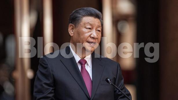 Xi Jinping, China's president, delivers a speech during a pre-BRICS summit state visit at the Union Buildings in Pretoria, South Africa, on Tuesday, Aug. 22, 2023. Xi, in an op-ed published in several South African media outlets, said his country and South Africa, as natural members of the Global South, should push for developing countries to have more sway in international affairs.