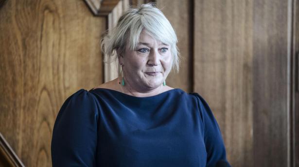 Med minister Christina Egelund (M) i spidsen fremlægger uddannelses- og forskningsministeriet i dag nye tal for optaget på videregående uddannelser.
Arkivfoto: Thomas Traasdahl/Scanpix 2024