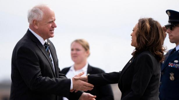 Tim Walz har været guvernør i Minnesota siden 2019. Arkivfoto: Stephen Maturen/AFP/Ritzau Scanpix
