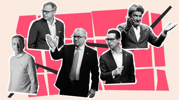 Foto: Simon Fals, Tobias Nicolai, Frank Cilius, Asger Ladefoged/Ritzau Scanpix. Illustration: Janne Aagaard Andersen