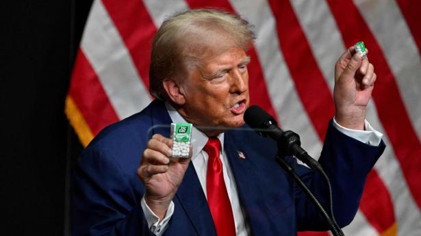 Præsidentkandidat Donald Trump appellerer til de fattigste af vælgerne ved at love dem et økonomisk boom. Foto: Peter Zay/AFP/Ritzau Scanpix