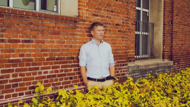 Adm. direktør og medstifter af Agreena, Simon Haldrup, er optimistisk omkring virksomhedens fremtid. Foto: Thomas Nielsen