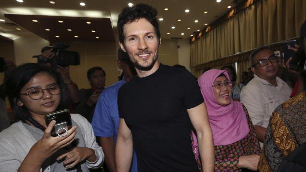 Grundlæggeren af Telegram, Pavel Durov, blev lørdag aften anholdt i en lufthavn nord for den franske hovedstad, Paris. Arkivfoto: Tatan Syuflana/Ritzau Scanpix