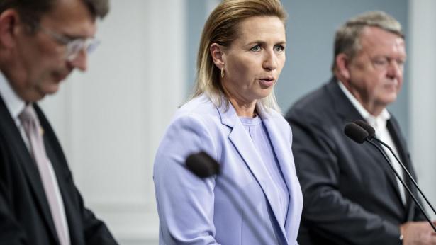 SVM-toppen holder pressemøde om den nye politiske sæson. Foto: Mads Claus Rasmussen/Ritzau Scanpix