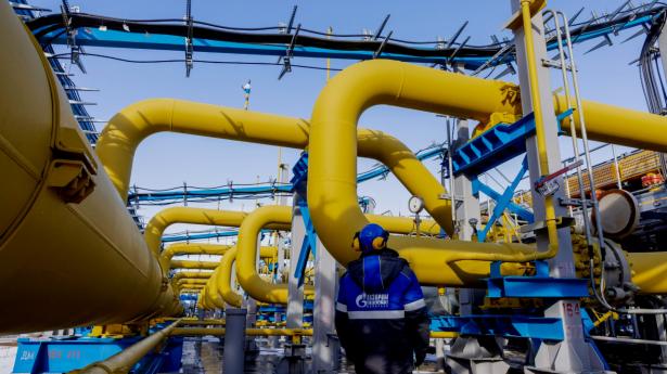 Rusland truer med at lukke for gassen til Europa. Her Gazprom i Lensk-distriktet. Arkivfoto: Andrey Rudakov/Bloomberg