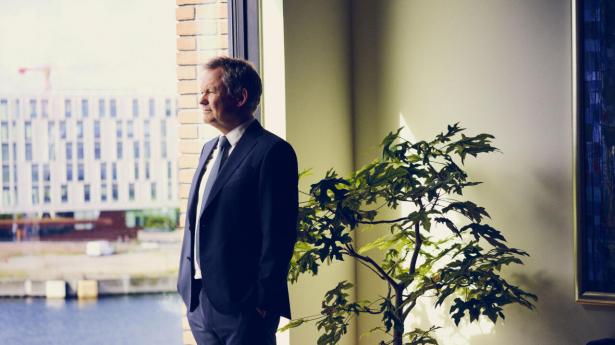 Ulrik Nødgaard er ny direktør i Nationalbanken. Han skal blandt andet sikre det vigtige betalingssystem mod angreb. Foto: Thomas Nielsen