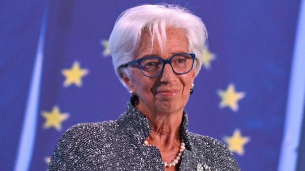 Christine Lagarde, chef i Den Europæiske Centralbank (ECB), kan smile over, at prisstigningerne i eurozonen fortsætter med at aftage. Arkivfoto: Jana Rodenbusch/Reuters/Ritzau Scanpix