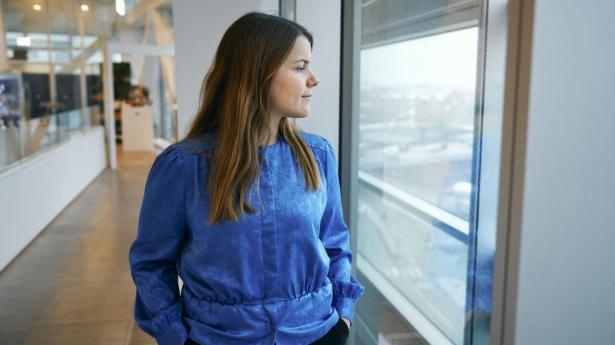 Privatøkonom i Nykredt Jeanette Kølbek anbefaler, at man ikke sætter sin indkomst for højt, hvis man tjener under 37.700 kr. om måneden. Så risikerer man nemlig et skattesmæk. Foto: Niels Ahlmann Olesen/Ritzau Scanpix