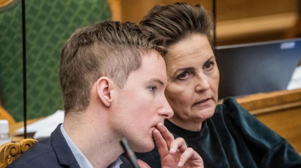 Jacob Mark og Pia Olsen Dyhr har været de måske to mest fremtrædende SF’ere de seneste mange år. Arkivfoto: Søren Bidstrup/Ritzau Scanpix