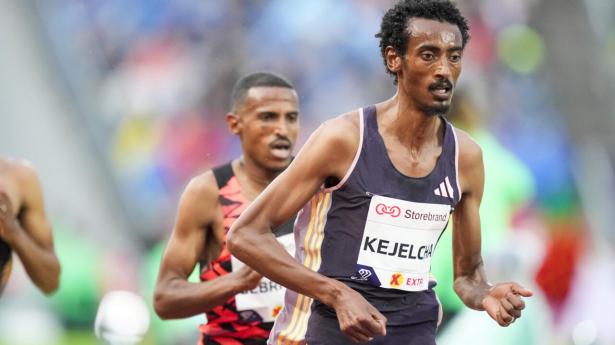 Yomif Kejelcha har tidligere vundet sølv ved VM på 10.000 meter. (Arkivfoto).