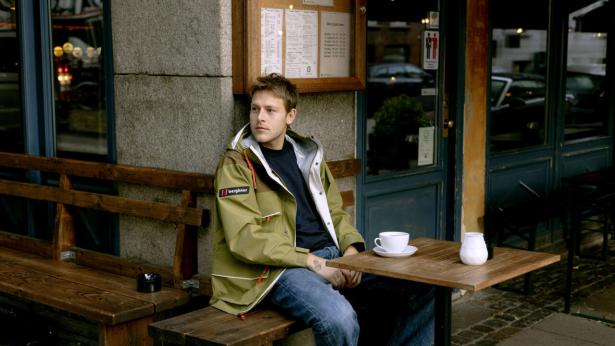 Nicolai Vallys frekventerer tit Cafe Gavlen på Nørrebro. Foto: Sigrid Ellesøe