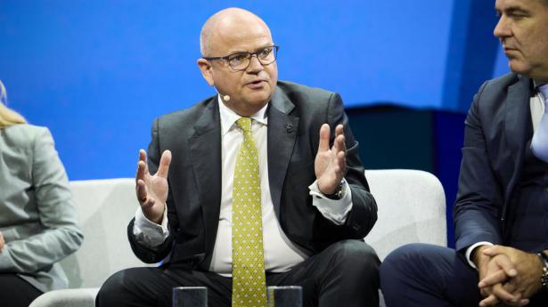 Vestas-topchef Henrik Andersen. Vestas har været i uvejr på børsmarkedet i år, hvor aktien er drattet med næsten 40 pct. Vestas har da også leveret et milliardunderskud i årets første halvår, dog mener et flertal af analytikerne, at aktien er for lav. Arkivfoto: Robert Wengler/Ritzau Scanpix