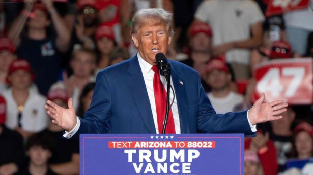 USA's handelspolitik er afgørende for dansk erhvervsliv, og Trumps kurs kan få stor betydning for danske virksomheder.
Foto: Rebecca Noble/AFP/Ritzau Scanpix