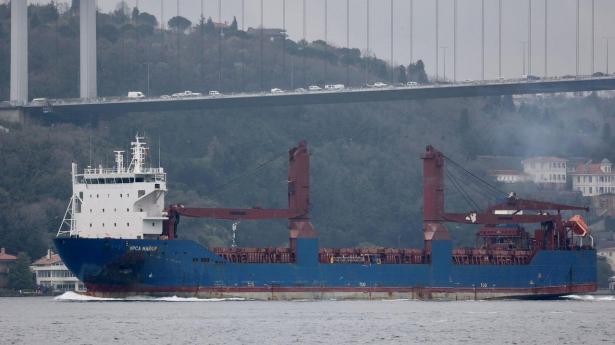 Russiske fragtskib Ursa Major ved Istanbul i 2023. 