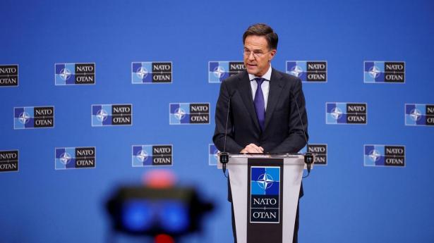 Natos generalsekretær, Mark Rutte.