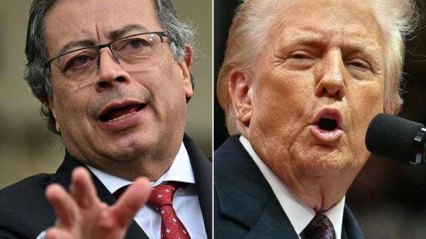 Præsident Gustavo Petro fra Colombia forsøgte i mindre end et døgn at stå imod præsident Trumps trusler om en hård handelskrig med USA. 