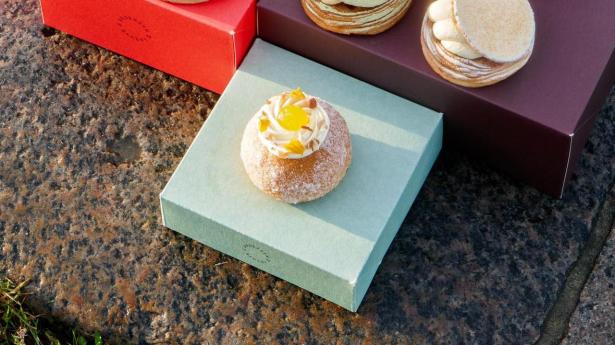 Fastelavnsbollen på Andersen Bakery er, som på alle andre gode bagerier i København, enormt populær.