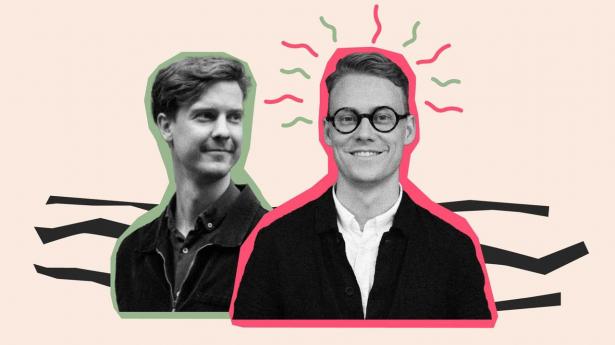 I 2022 startede Oscar Hauman (t.h) og Marcus Feldthus læringsplatformen Post Growth Guide, hvor de hjælper virksomheder til finde fordelene i ikke at vækste