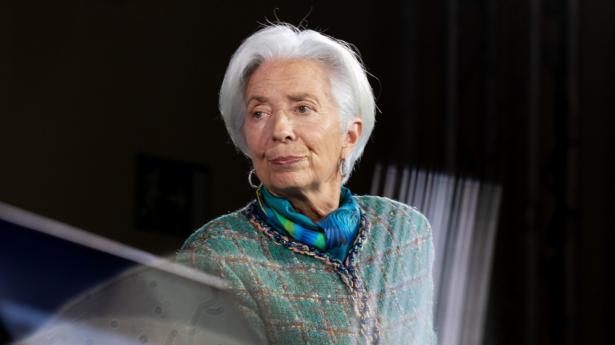 Torsdag er der rentemøde i ECB. Her vil centralbankchefen, Christine Lagarde, præsentere en frisk rentebeslutning. Arkivfoto: Liesa Johannssen-Koppitz/Bloomberg