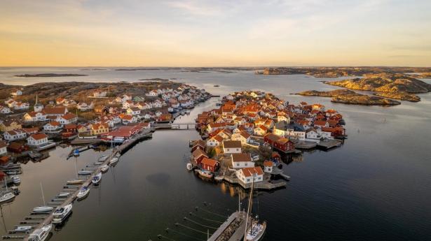Gullholmen,Island,West,Of,Orust,In,Bohusl䮬,Sweden.
