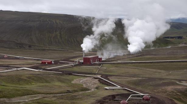 Krafla Geothermal Station, Island