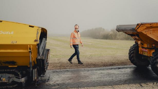 Koldere asfalt skærer 25 pct. af energiforbruget