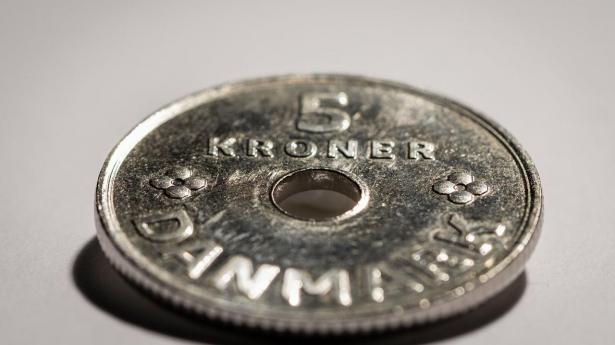 Kronen er rekordsvag over for euro