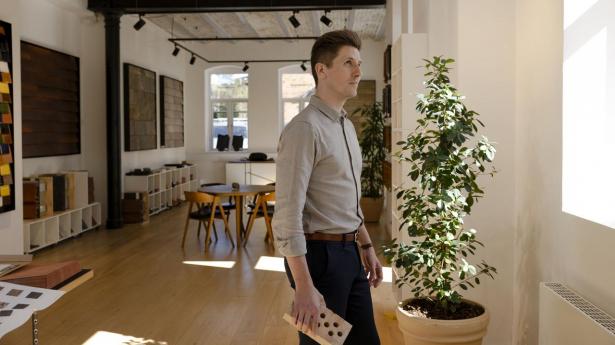 Foto hos virksomheden Egernsund Wienerbergers showroom på Frederiksberg