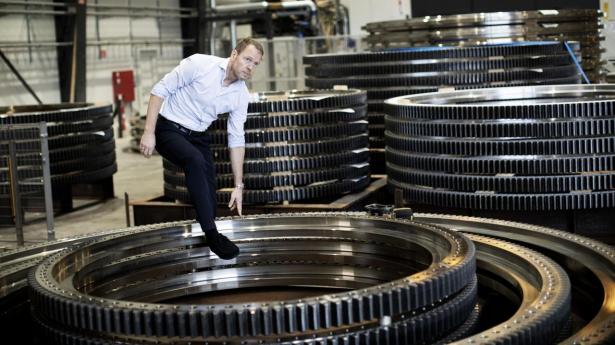 Familiefirma laver gear på 8 meter i diameter: Resultatet øget markant