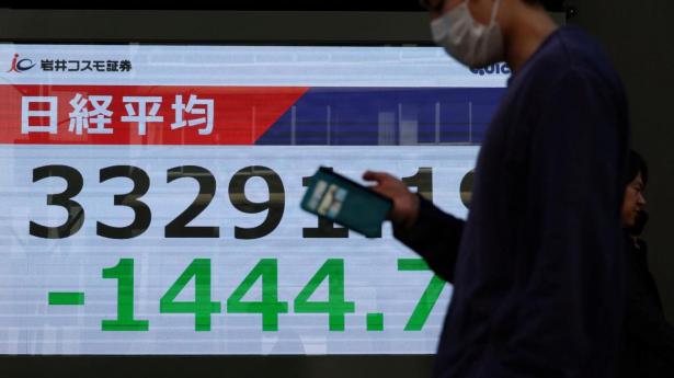 Aktier i Asien: Stilstand i fredsforhandlinger presser markedet