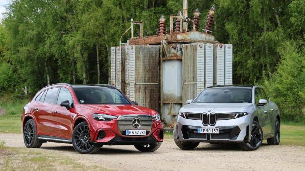De nye tech-stjerner: BMW iX3 vs. Mercedes GLC
