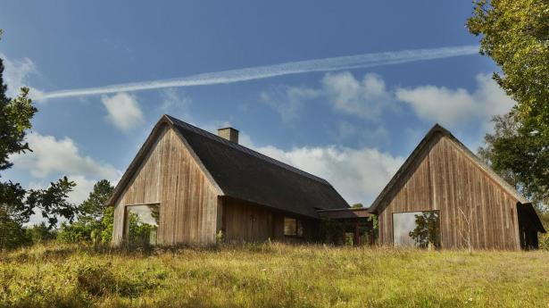Arkitektur og natur mødes i harmoni i dette sommerhus