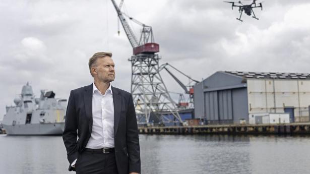 Droner sparer Odense Havn millioner – men udgør samtidig den største trussel