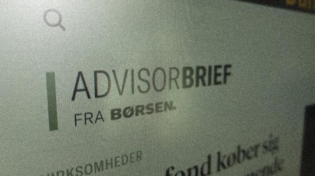 Sådan udkommer Advisor­Brief i løbet af sommeren