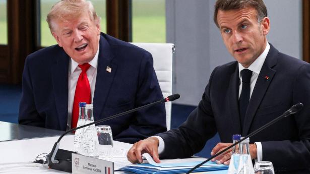 Macron i flæsket på Trump og Netanyahu: “Stupide” kommentarer