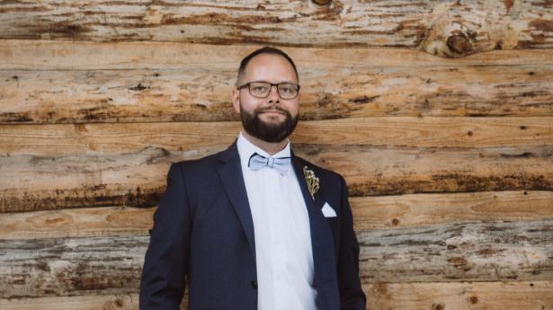 Brian Kobberøe Fink ejer it-virksomheden Slize Digital i Kiev.  Privatfoto
